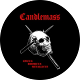 Candlemass Motiv 1 Anstecker mit Sicherheitsnadel Ø 25mm