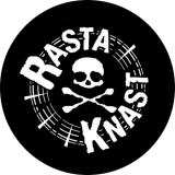 Rasta Knast Motiv 1 Anstecker mit Sicherheitsnadel Ø 25 mm