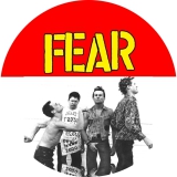 Fear Motiv 2 Anstecker mit Sicherheitsnadel Ø 25 mm