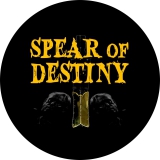 Spear Of Destiny Motiv 1 Anstecker mit Sicherheitsnadel Ø 25mm