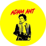 Adam Ant Motiv 3 Anstecker mit Sicherheitsnadel Ø 25 mm