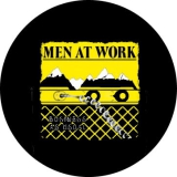 Men At Work Motiv 1 Anstecker mit Sicherheitsnadel Ø 25mm