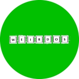 Weirdos Motiv 3 Anstecker mit Sicherheitsnadel Ø 25 mm