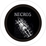 Necros Motiv 1 Anstecker mit Sicherheitsnadel Ø 25 mm