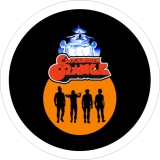 Clockwork Orange Motiv 3 Anstecker mit Sicherheitsnadel Ø 25mm