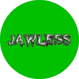 Jawless Motiv 1 Anstecker mit Sicherheitsnadel Ø 25 mm