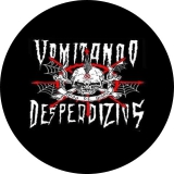 Vomitanoo Desperdizius Motiv 1 (Spanien) Anstecker mit Sicherheitsnadel Ø 25 mm