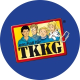 Ein Fall für TKKG Motiv 1 Anstecker mit Sicherheitsnadel Ø 25 mm