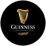 Guinness Motiv 1 Anstecker mit Sicherheitsnadel Ø 25 mm