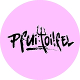 Pfui Toi!fel Pfui Toifel Motiv 2 Anstecker mit Sicherheitsnadel Ø 25 mm