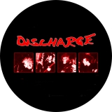 Discharge Motiv 24 Ø25mm Button mit Sicherheitsnadel