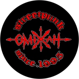 Omixli ΟΜΙΧΛΗ Motiv 3 Anstecker mit Sicherheitsnadel Ø 25 mm