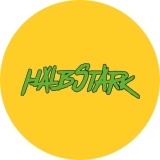 Halbstark Motiv 1 Anstecker mit Sicherheitsnadel Ø 25 mm