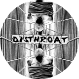 Disthroat Motiv 1 Anstecker mit Sicherheitsnadel Ø 25 mm