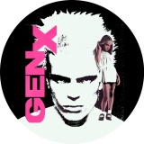 Generation X Gen X Motiv 4 Anstecker mit Sicherheitsnadel Ø 25mm