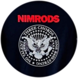 Nimrods Motiv 2 Anstecker mit Sicherheitsnadel Ø 25mm