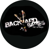 Backyard Babies Motiv 2 Anstecker mit Sicherheitsnadel Ø 25 mm