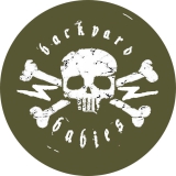 Backyard Babies Motiv 5 Anstecker mit Sicherheitsnadel Ø 25 mm