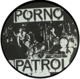 Porno Patrol Motiv 1 Anstecker mit Sicherheitsnadel Ø 25 mm