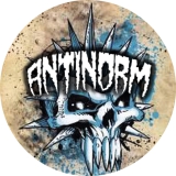 Antinorm Motiv 3 Anstecker mit Sicherheitsnadel Ø 25 mm