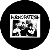Porno Patrol Motiv 4 Anstecker mit Sicherheitsnadel Ø 25 mm