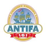 Antifa 161 Hansa Pils Motiv 1 Anstecker mit Sicherheitsnadel Ø 25 mm
