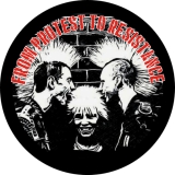 Punk From Protest To Resistance Motiv 1 Anstecker mit Sicherheitsnadel Ø 25 mm