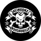 Klingonz Motiv 1 Anstecker mit Sicherheitsnadel Ø 25 mm