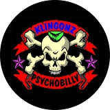 Klingonz Motiv 2 Anstecker mit Sicherheitsnadel Ø 25 mm