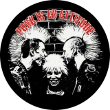 Punk Is An Attitude Motiv 1 Anstecker mit Sicherheitsnadel Ø 25 mm