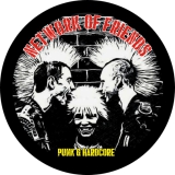 Punk Network Of Friends 1 Anstecker mit Sicherheitsnadel Ø 25 mm