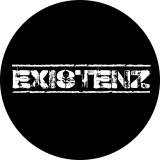 Existenz Motiv 6 HC/Punkrock Schweden Anstecker mit Sicherheitsnadel Ø 25mm