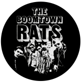 Boomtown Rats Anstecker mit Sicherheitsnadel Ø 25mm