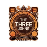 Three Johns, The Three Johns Motiv 2 Anstecker mit Sicherheitsnadel Ø 25 mm