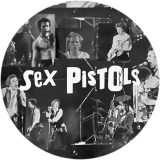 Sex Pistols, The Sex Pistols Motiv 30 Anstecker mit Sicherheitsnadel Ø 25mm