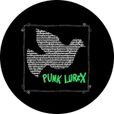 Punk Lurex Motiv 1 Anstecker mit Sicherheitsnadel Ø 25 mm