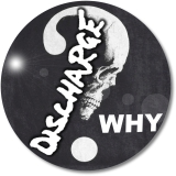 Discharge Motiv 35 Ø25mm Button mit Sicherheitsnadel