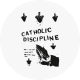 Catholic Discipline Motiv 4 Anstecker mit Sicherheitsnadel Ø 25 mm