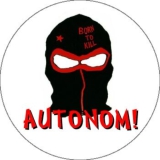 Autonom Anstecker mit Sicherheitsnadel Ø 25mm