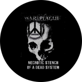 War//Plague Motiv 1 Anstecker mit Sicherheitsnadel Ø 25 mm