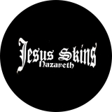Jesus Skins Motiv 2 Anstecker mit Sicherheitsnadel Ø 25mm