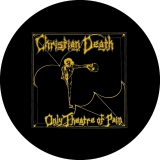 Christian Death Motiv 5 Anstecker mit Sicherheitsnadel Ø 25mm