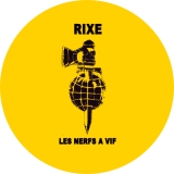 Rixe Motiv 2 Anstecker mit Sicherheitsnadel Ø 25 mm