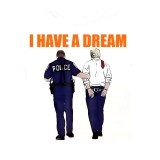 I Have A Dream Motiv 1 Anstecker mit Sicherheitsnadel Ø 25 mm