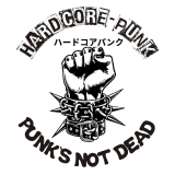 Hardcore-Punk Punk´s Not Dead Motiv 1 Anstecker mit Sicherheitsnadel Ø 25 mm