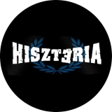 Hiszteria Motiv 1 Anstecker mit Sicherheitsnadel Ø 25 mm