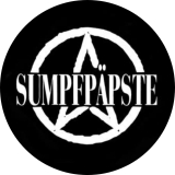 Sumpfpäpste Motiv 1 Anstecker mit Sicherheitsnadel Ø 25 mm