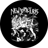 New Bomb Turks, The New Bomb Turks Motiv 6 Anstecker mit Sicherheitsnadel Ø 25 mm