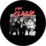 Clash, The Clash Motiv S Anstecker mit Sicherheitsnadel Ø 25mm