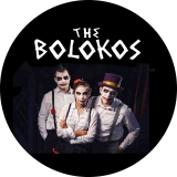 Bolokos, The Bolokos Motiv 2 Anstecker mit Sicherheitsnadel Ø 25 mm
